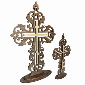 Decorative wooden cross 2- smaller