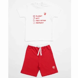 FK CRVENA ZVEZDA BABY KIT WHITE