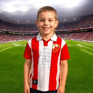 Kids' Retro Jersey Red Star Belgrade Bari 91