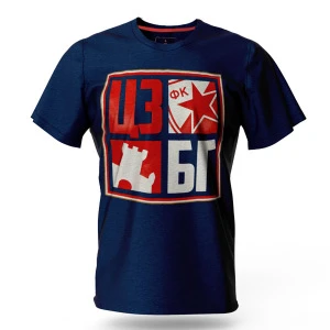 FK RED STAR NAVY T-SHIRT TOWER CZBG
