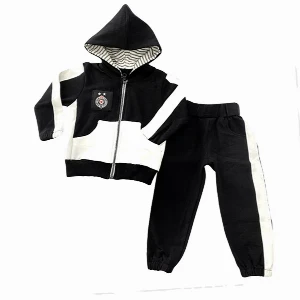 FK PARTIZAN CHILDREN'S BLACK-WHITE TRAINER KIT