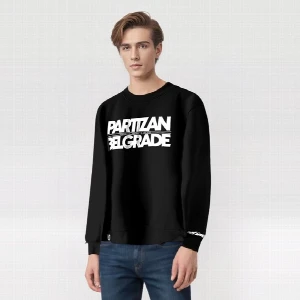 FC PARTIZAN BLACK SWEATSHIRT 
