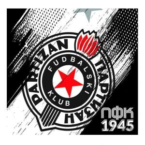 FK PARTIZAN NAVIJAČKA ZASTAVA - BARJAK