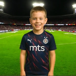 FK PARTIZAN AWAY CHILDREN'S JERSEY 2023/24 WITH PRINT