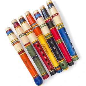 ODEN FLUTE FROM SERBIA (ORANGE COLOUR)