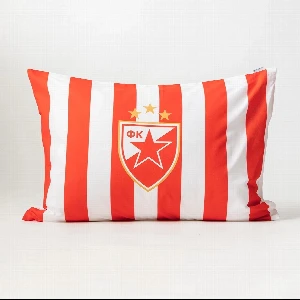 JASTUČNICA CRVENA ZVEZDA 50X70 CRVENE PRUGE