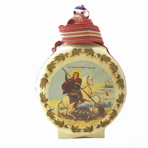 WOODEN FLASK 0,5L SAINT GEORGE LIGHT WOOD