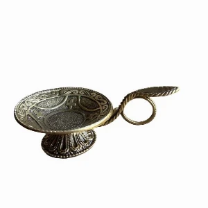 Metalna kadionica mesing patina za tamjan serbianshop