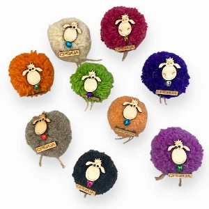 Magnet Sheep - wool