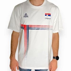 SHIRT OF THE BASKETBALL REPRESENTATION OF SERBIA - WHITE