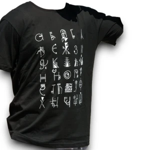 MEN'S CHECK ALPHABET T-SHIRT
