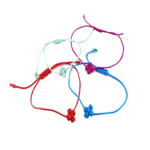 Bracelet with a cross in various colors