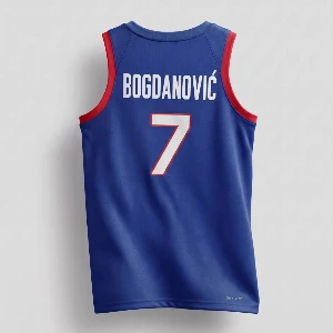 Nike Plavi Dres Košarkaške Reprezentacije Srbije – Bogdanović 7