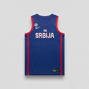 Originalni Nike plavi dres košarkaške reprezentacije Srbije