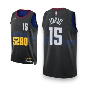 Nike NBA Jersey Nikola Jokić City Edition Black