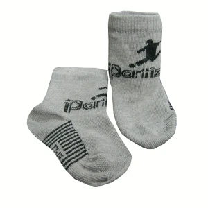 PARTIZAN BABY SOCKS GREY - SOCCER PLAYER
