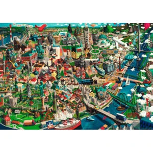 PRINT ON PAPER 50x70cm - CITY OF BELGRADE