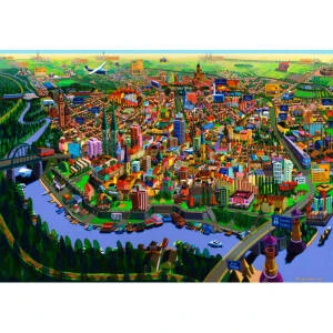 PRINTON PAPER 50x70cm - CITY OF PANČEVO