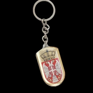 COAT OF SERBIA PENDANT IN COLOR