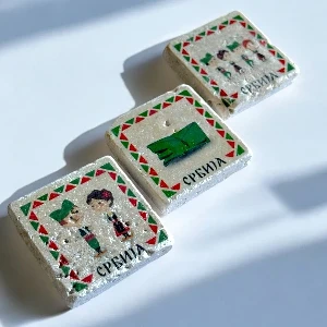 Set 3 kamena magneta - Šajkača