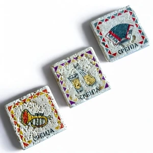 Set 3 kamenih magneta - Tradicija