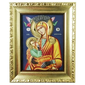 Virgin Mary the Nursling Mlekopitateljnica icon 41x33 cm large format