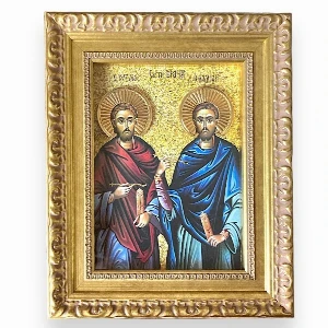 Slava Icon St. Cosmas and Damian 29x23 cm