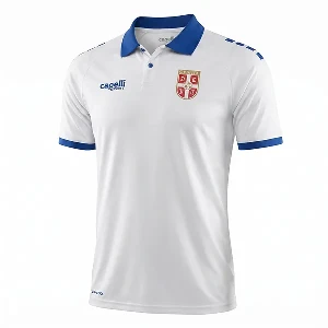 Srbija gostujuci dres 2025-26 beli fudbal replika serbianshop