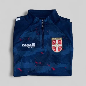 Serbia pre-match 1-4 zip top 2025-26 professional training gear SerbianShop