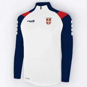 Serbia 1-4 zip training top 2025-26 professional soccer gear SerbianShop