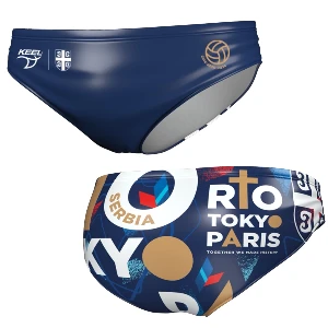 Serbia Water Polo Swim Briefs – Olympic Champions Edition