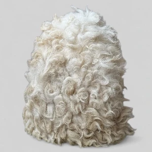 White natural fur shubara men's winter hat SerbianShop