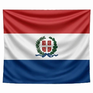 Flag of the Principality of Serbia 1835 Sretenje Constitution SerbianShop