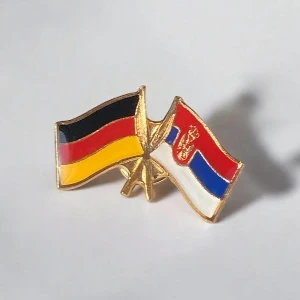 ZNAČKA ZASTAVE SRBIJA - NEMAČKA 